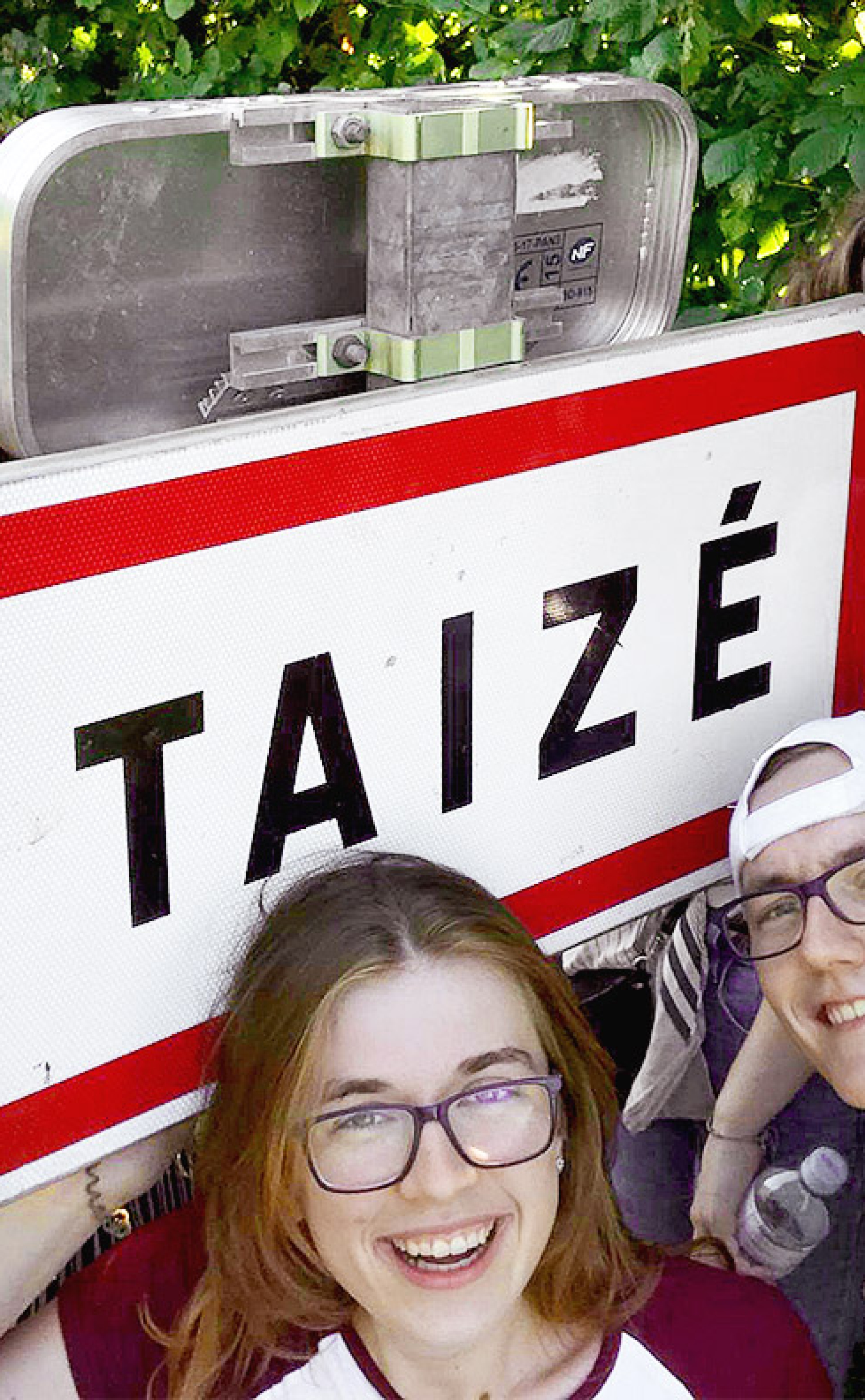 Ławka w Taize 08.2019